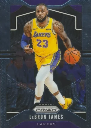 2019-20 Panini Prizm #129 - LeBron James - Los Angeles Lakers