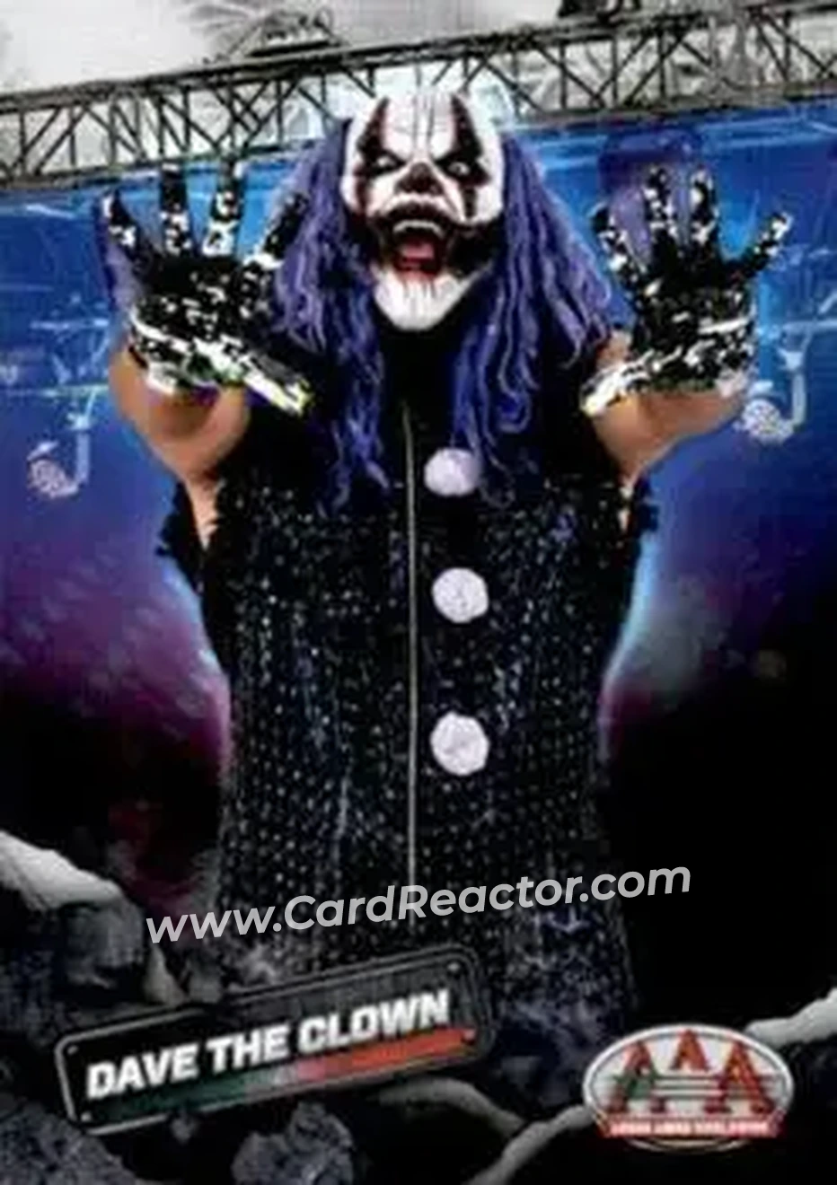 2019 Panini AAA Lucha Libre Worldwide #12 - Dave the Clown