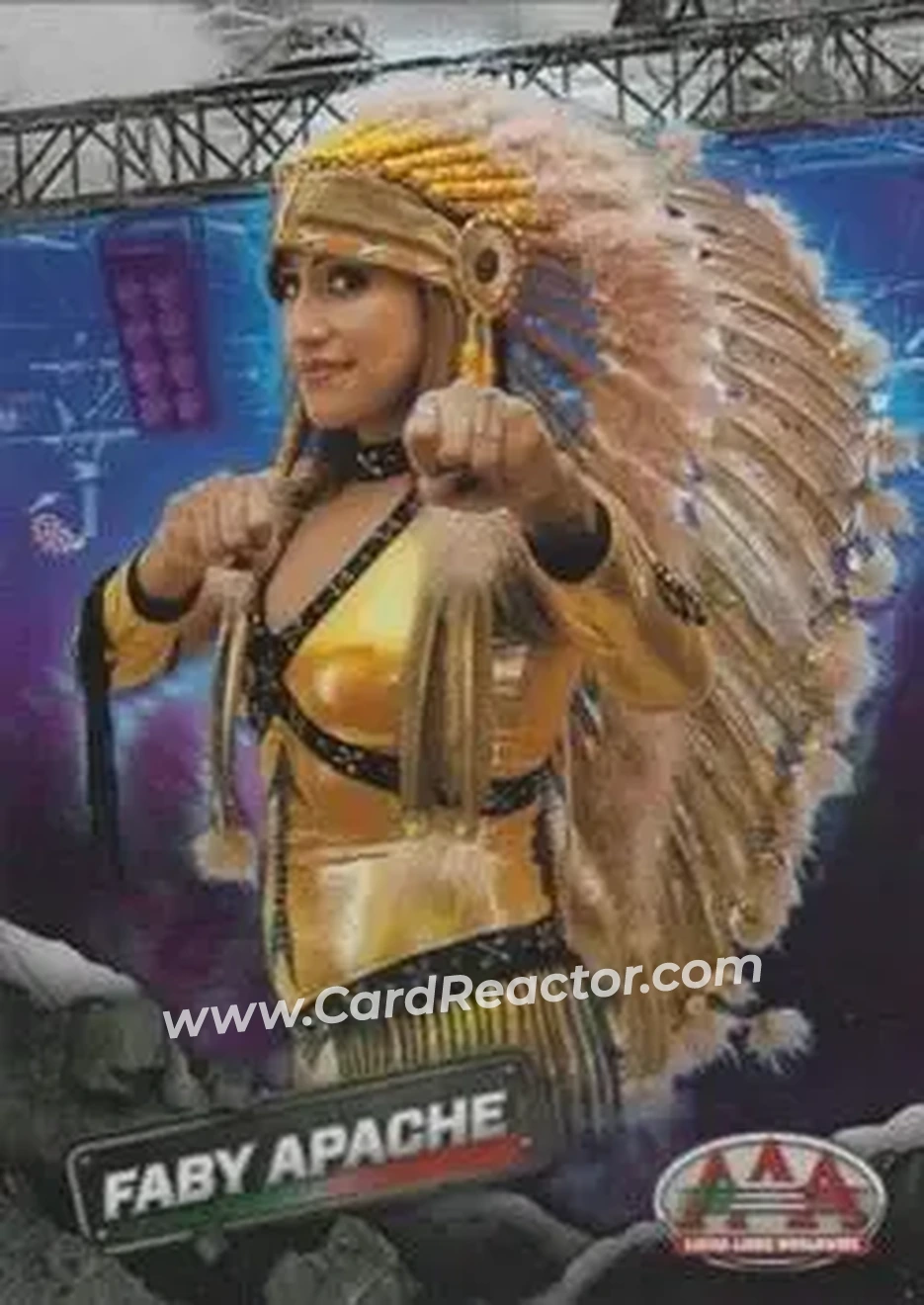 2019 Panini AAA Lucha Libre Worldwide #16 - Faby Apache