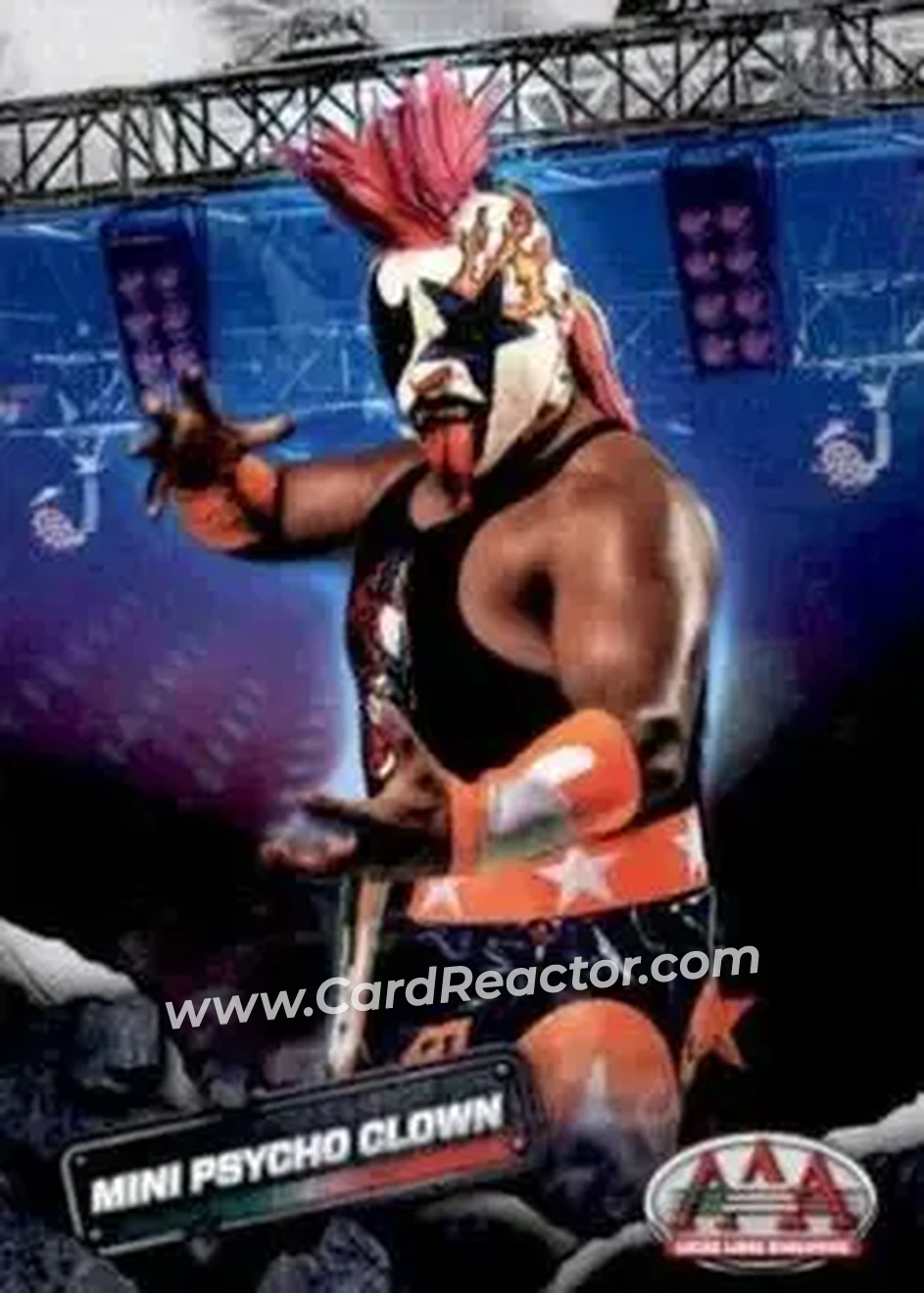 2019 Panini AAA Lucha Libre Worldwide #29 - Mini Psycho Clown