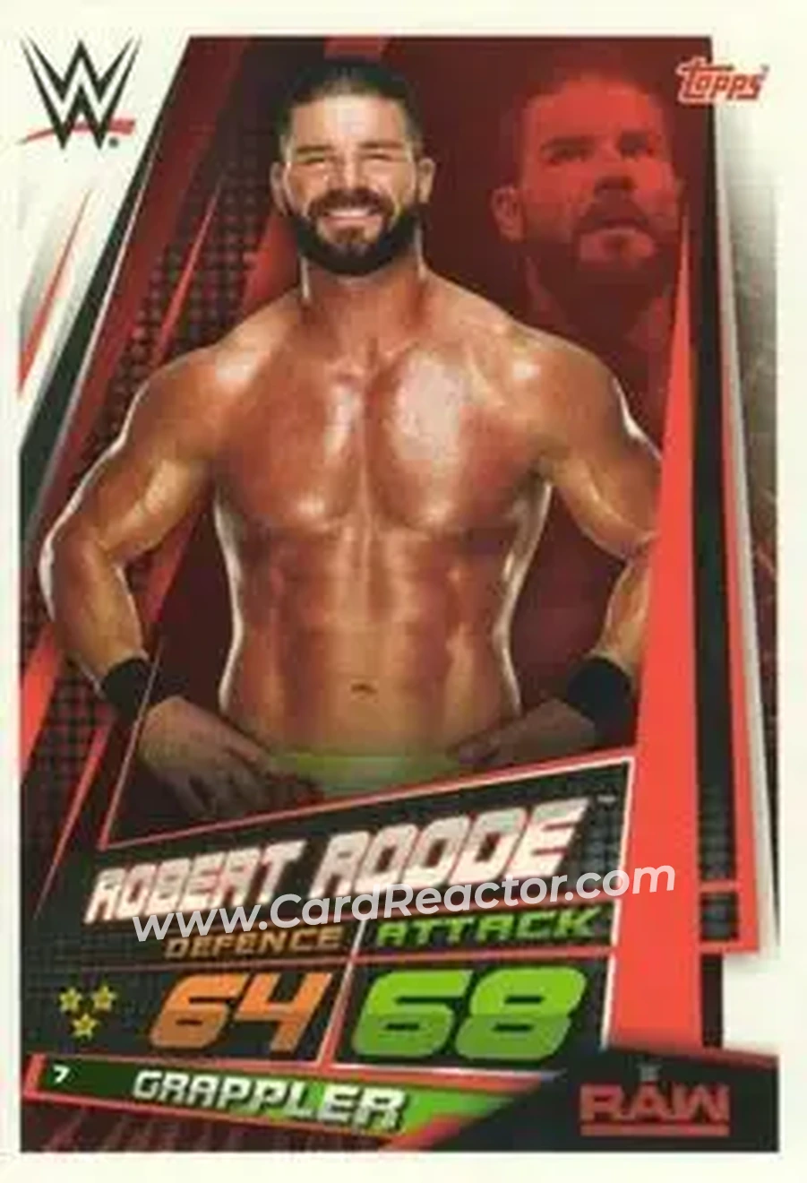 2019 Topps Slam Attax Universe WWE #7 - Robert Roode