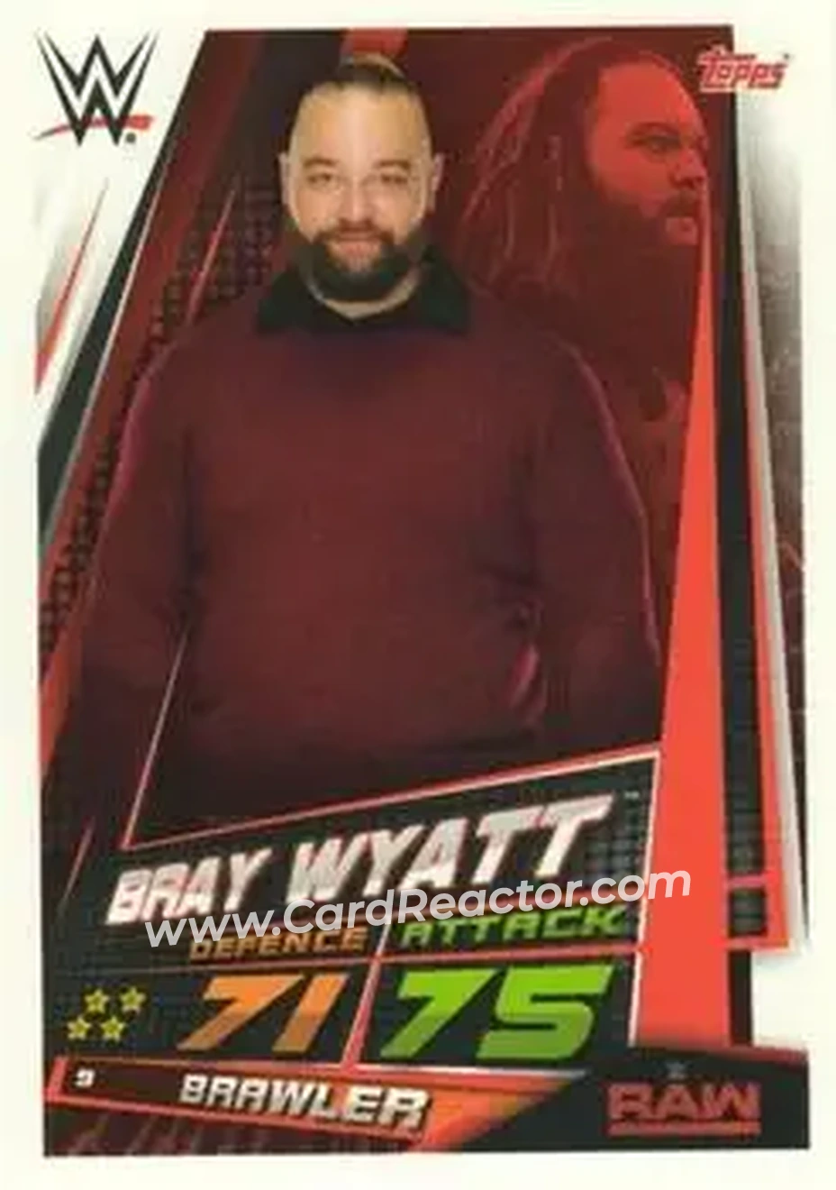 2019 Topps Slam Attax Universe WWE #9 - "The Fiend" Bray Wyatt