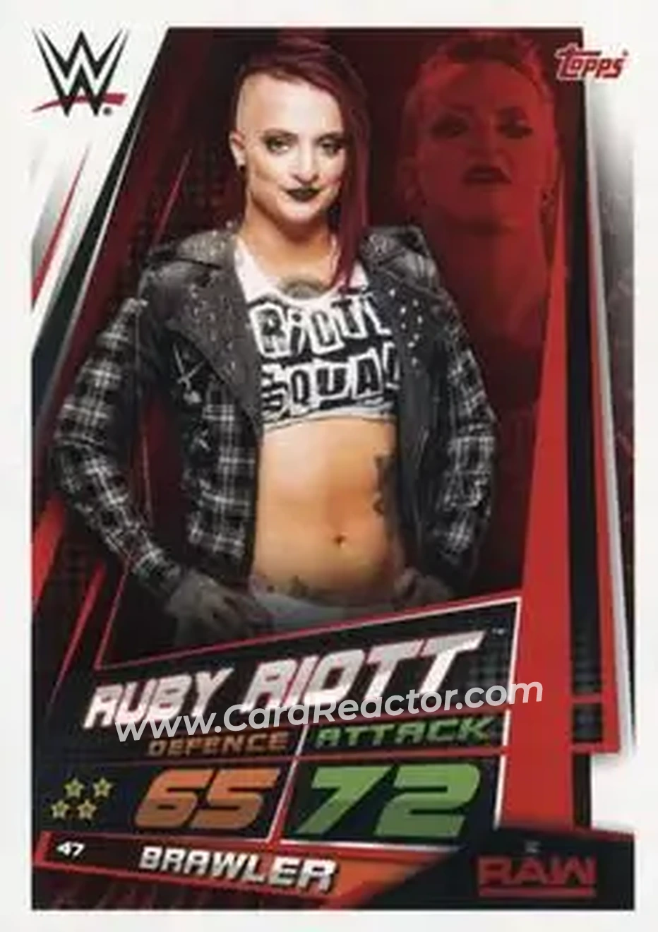 2019 Topps Slam Attax Universe WWE #47 - Ruby Soho