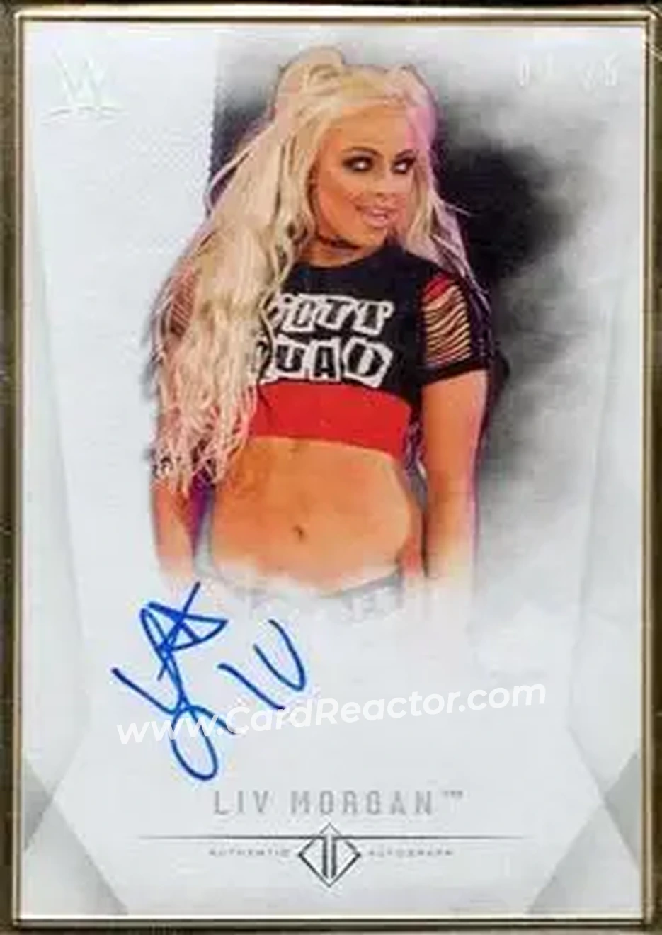 2019 Topps Transcendent Collection WWE #A-LV - Liv Morgan