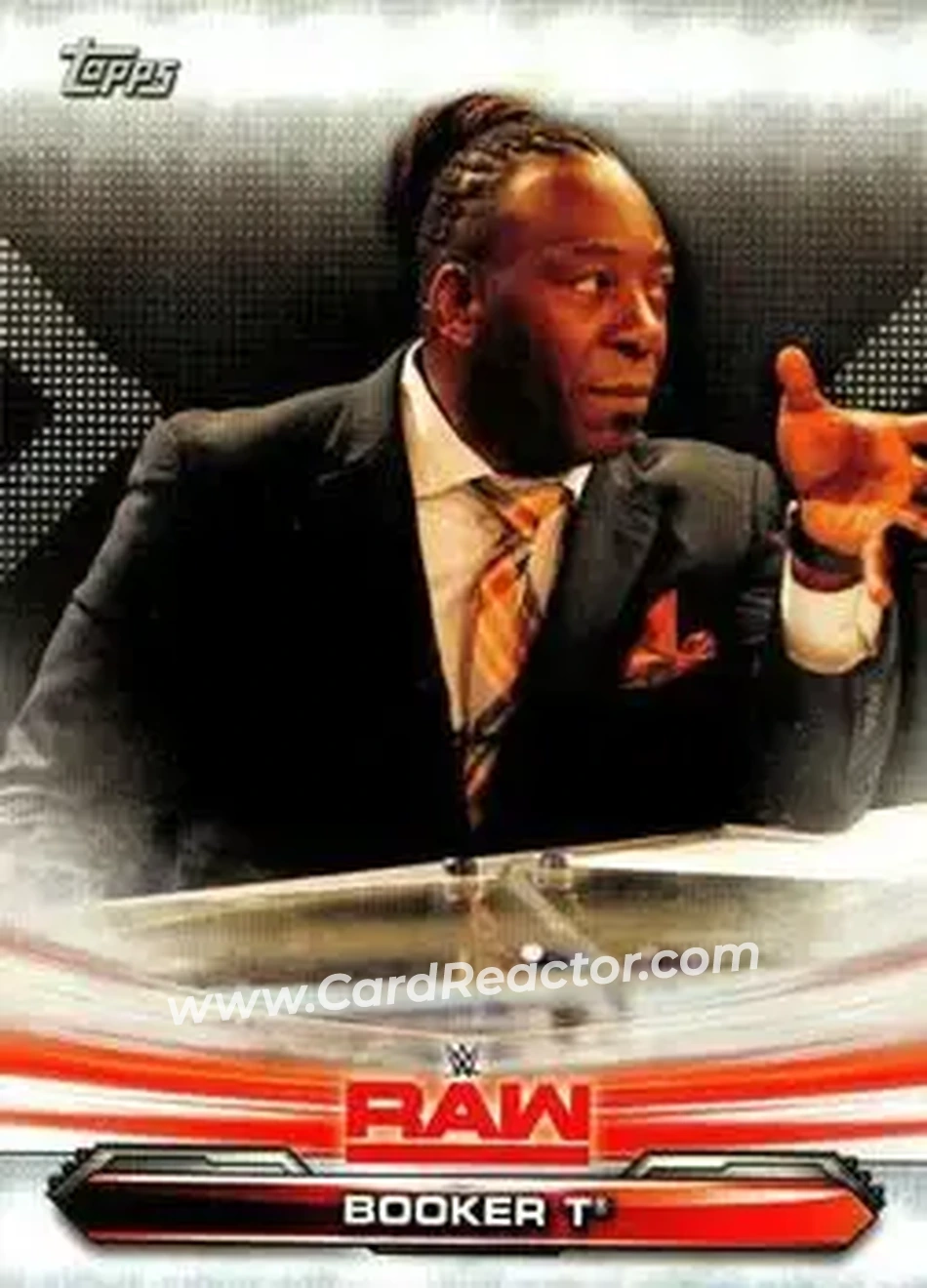 2019 Topps WWE RAW #11 - Booker T