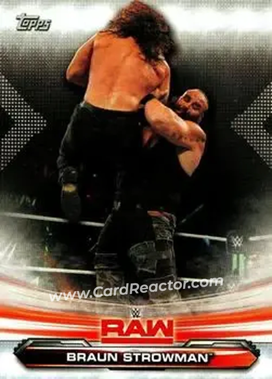 2019 Topps WWE RAW #12 - Braun Strowman