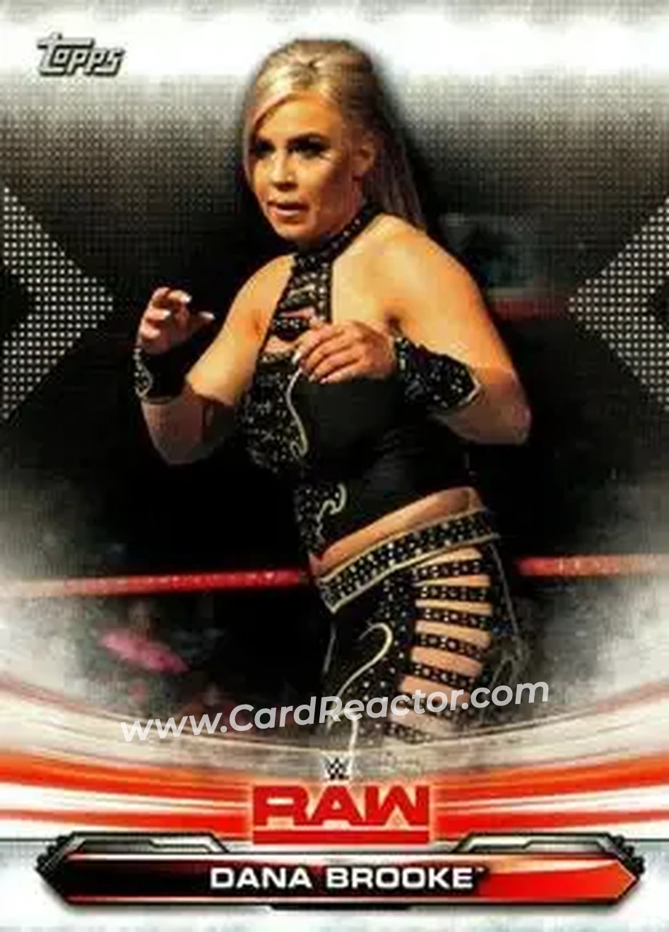 2019 Topps WWE RAW #21 - Dana Brooke