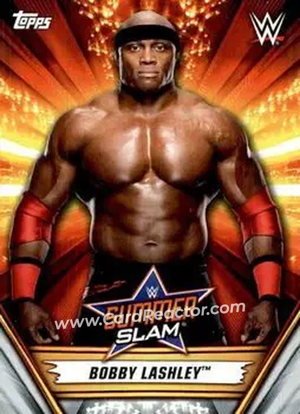 2019 Topps WWE SummerSlam #3 - Bobby Lashley