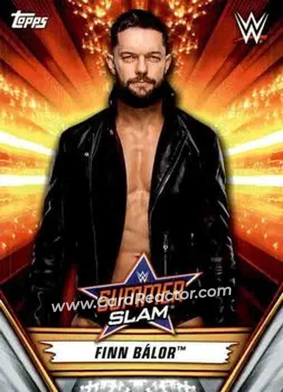 2019 Topps WWE SummerSlam #10 - Finn Bálor