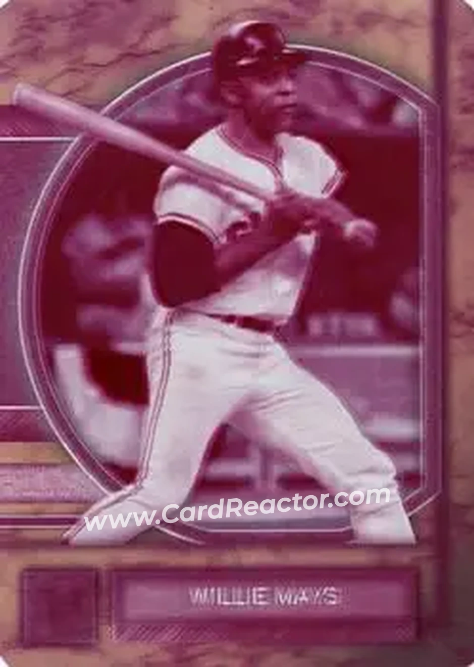 2025 Topps Museum Collection - Printing Plates Magenta #18 - Willie Mays - San Francisco Giants