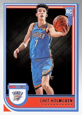 2022-23 Hoops #232 - Chet Holmgren - Oklahoma City Thunder