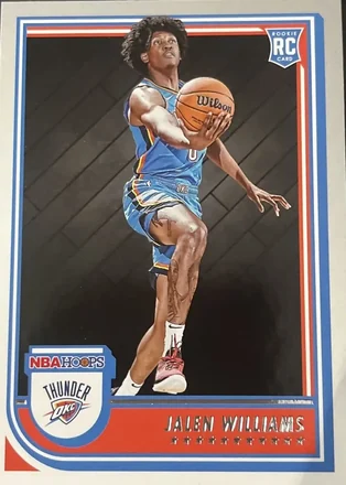 2022-23 Hoops #242 - Jalen Williams - Oklahoma City Thunder