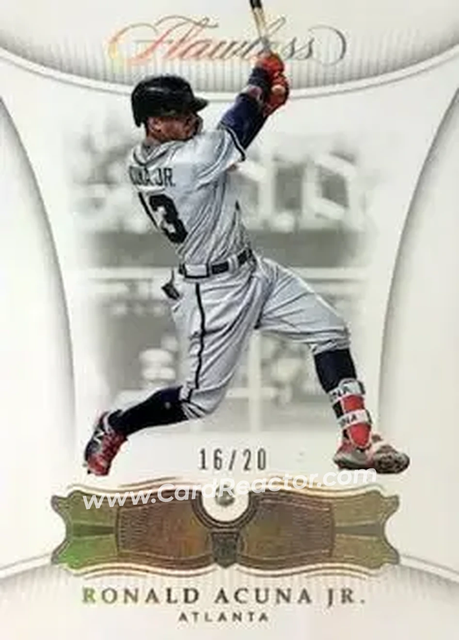 2018 Panini Flawless #11 - Ronald Acuña Jr. - Atlanta Braves