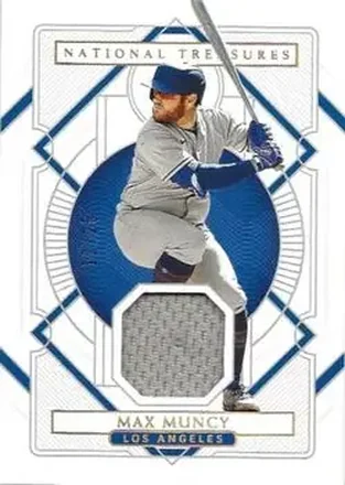 2021 Panini National Treasures - Holo Gold #100 - Max Muncy - Los Angeles Dodgers