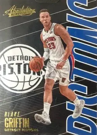 2018-19 Panini Absolute Memorabilia #39 - Blake Griffin - Detroit Pistons