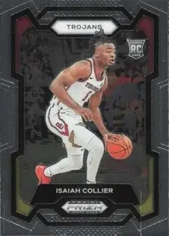 2024 Panini Prizm Draft Picks #2 - Isaiah Collier - USC Trojans
