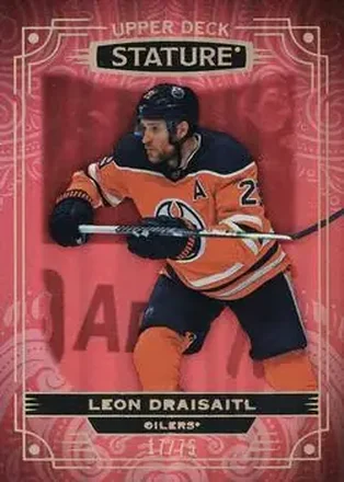 2022-23 Upper Deck Stature - Red #49 - Leon Draisaitl - Edmonton Oilers