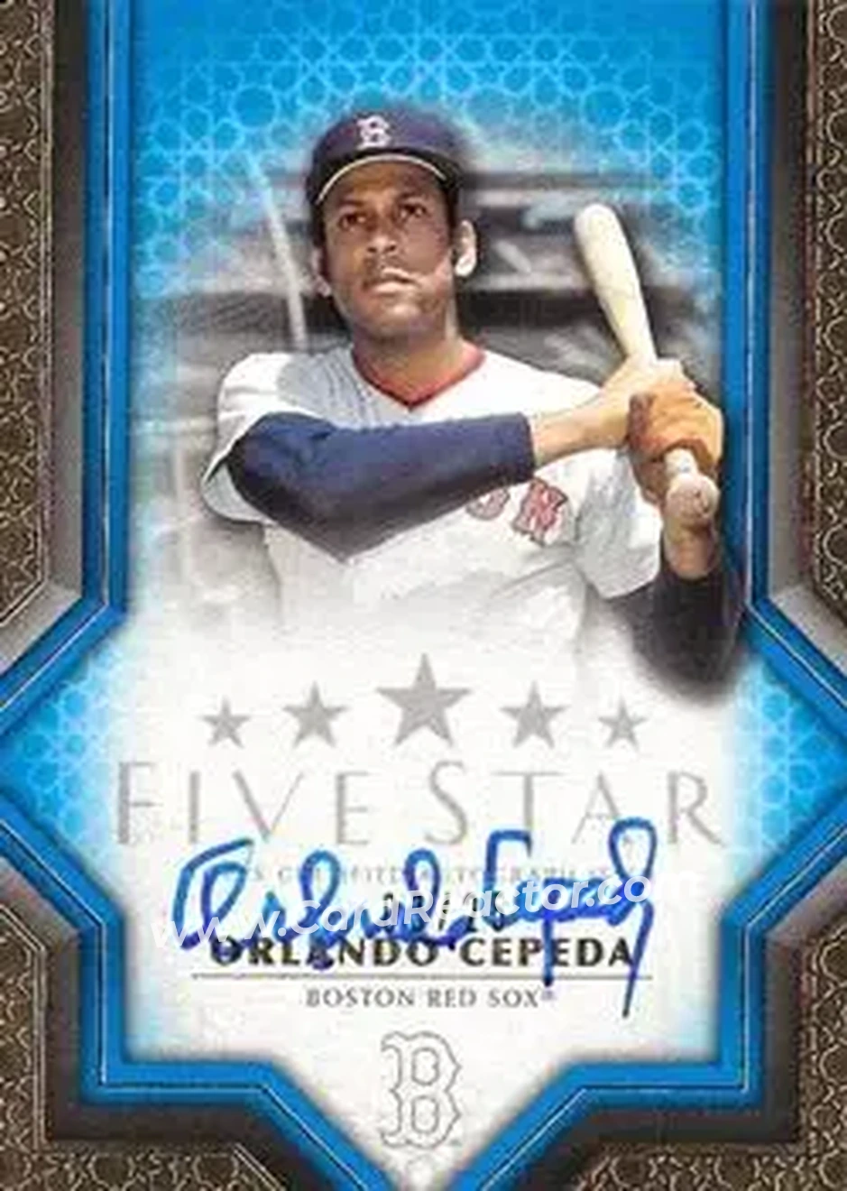 2023 Topps Five Star - Blue #FSA-OCE - Orlando Cepeda - Boston Red Sox