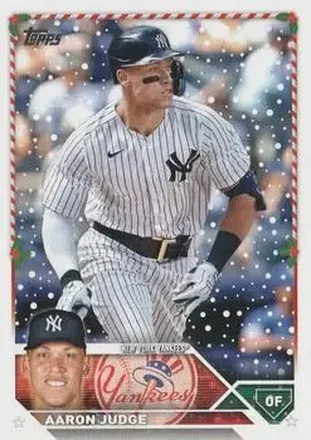 2023 Topps Holiday #H1d - Aaron Judge - New York Yankees
