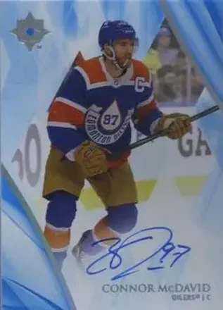 2023-24 Upper Deck Ultimate Collection - Autographs #1 - Connor McDavid - Edmonton Oilers