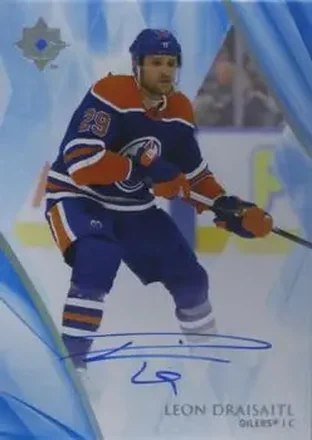 2023-24 Upper Deck Ultimate Collection - Autographs #48 - Leon Draisaitl - Edmonton Oilers
