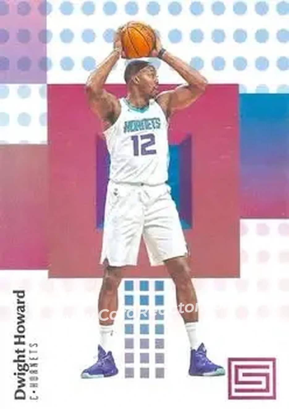 2017-18 Panini Status #6 - Dwight Howard - Charlotte Hornets