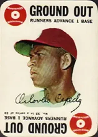 1968 Topps - Game #32 - Orlando Cepeda - St. Louis Cardinals