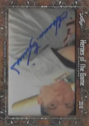 2018 Leaf Heroes of the Game Cut Signature Cards #NNO - Harmon Killebrew