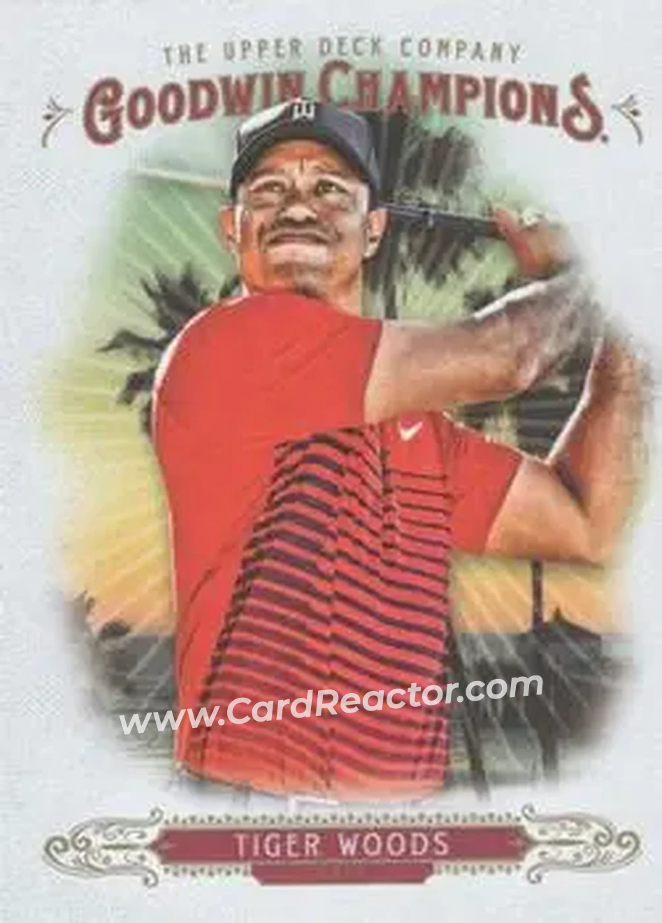 2018 Upper Deck Goodwin Champions #20 - Tiger Woods