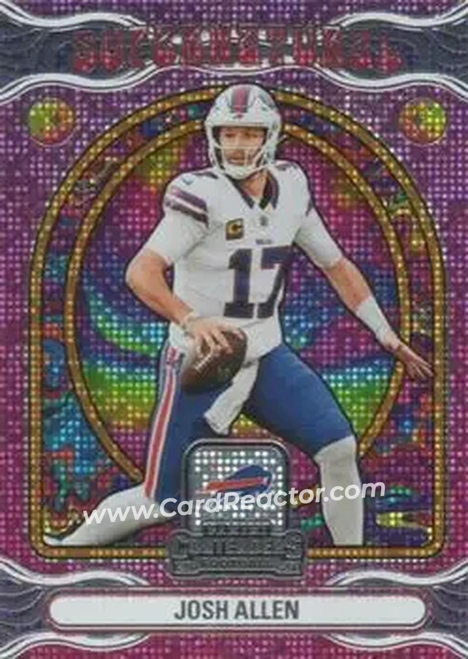 2024 Panini Contenders - Supernatural #5 - Josh Allen - Buffalo Bills - Front