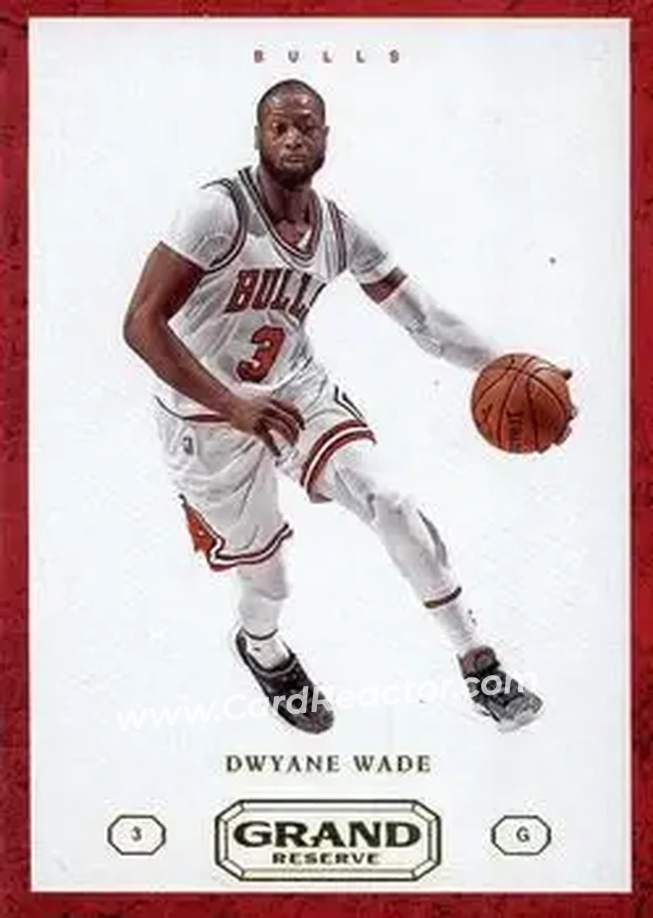 2016-17 Panini Grand Reserve #7 - Dwyane Wade - Chicago Bulls