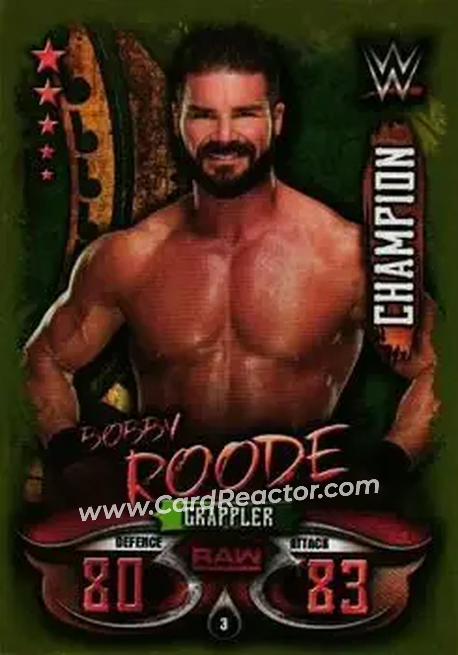 2018 Topps India Slam Attax WWE Live #3 - Robert Roode