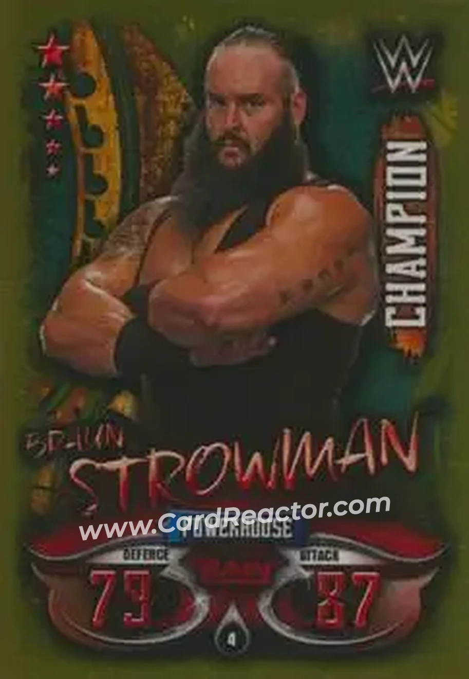 2018 Topps India Slam Attax WWE Live #4 - Braun Strowman