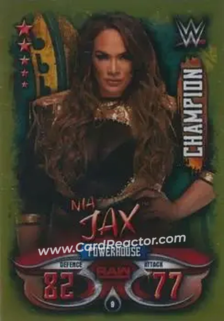 2018 Topps India Slam Attax WWE Live #9 - Nia Jax