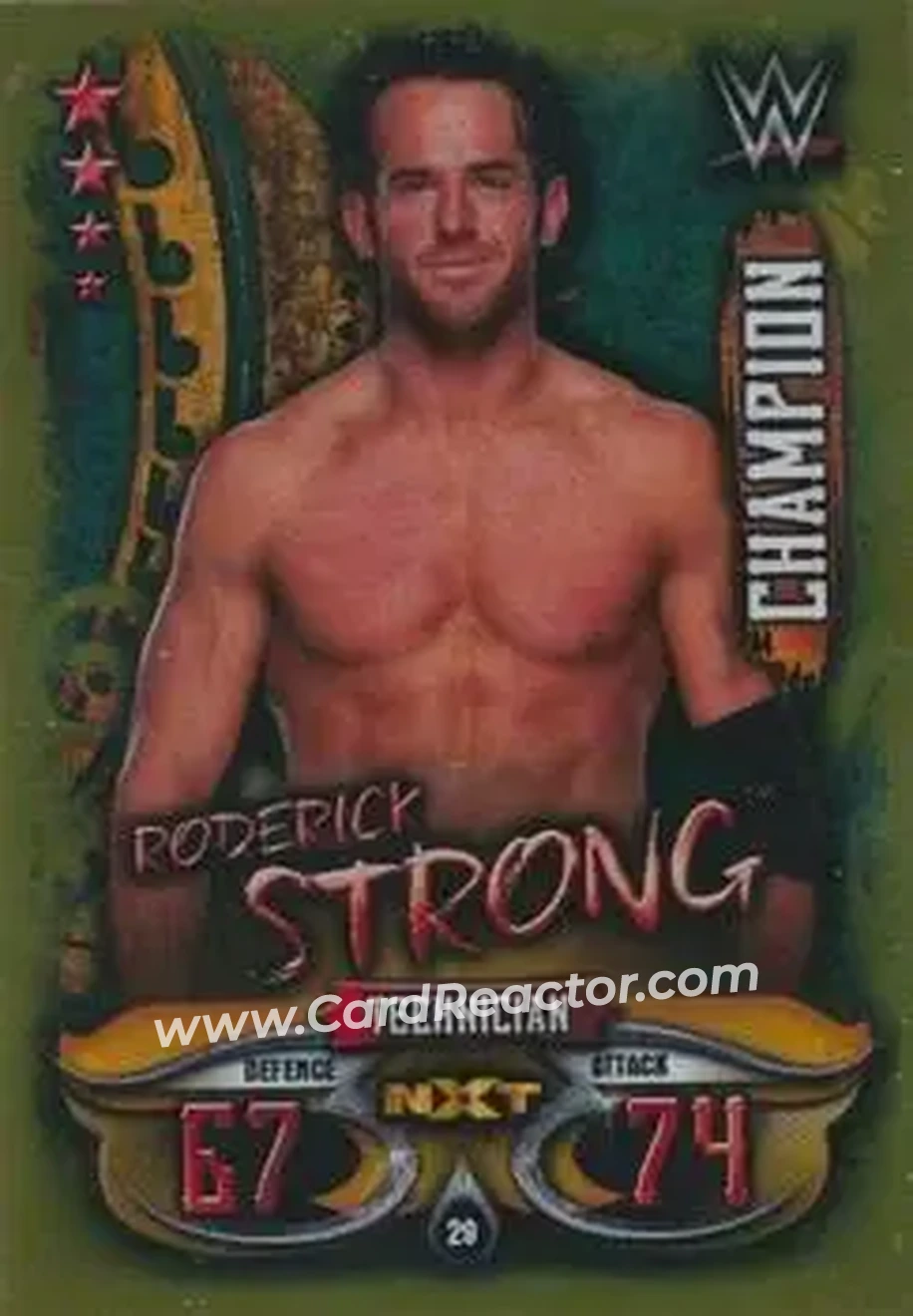 2018 Topps India Slam Attax WWE Live #29 - Roderick Strong