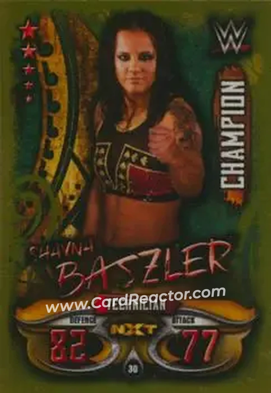 2018 Topps India Slam Attax WWE Live #30 - Shayna Baszler