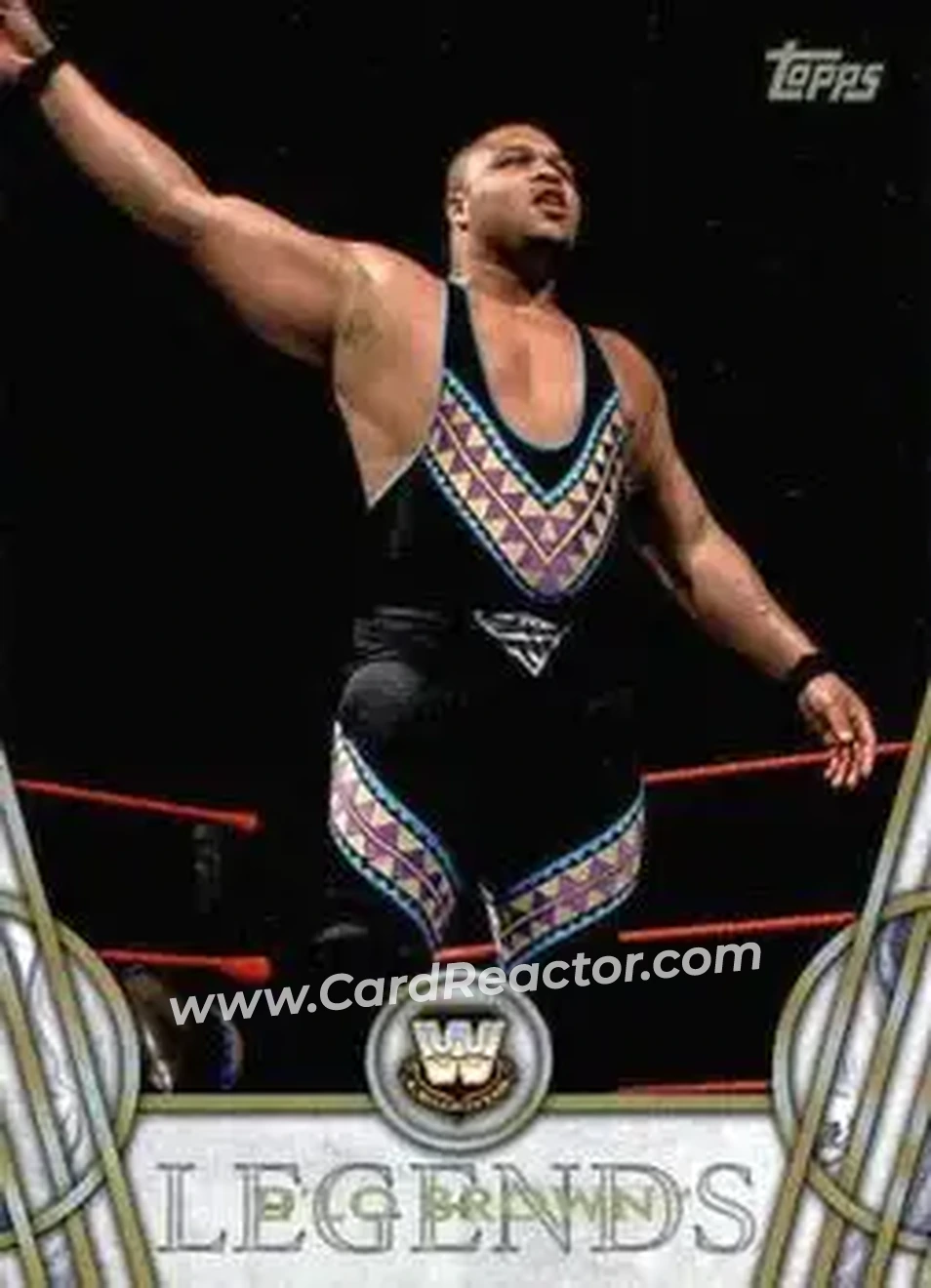 2018 Topps Legends of WWE #12 - D'Lo Brown