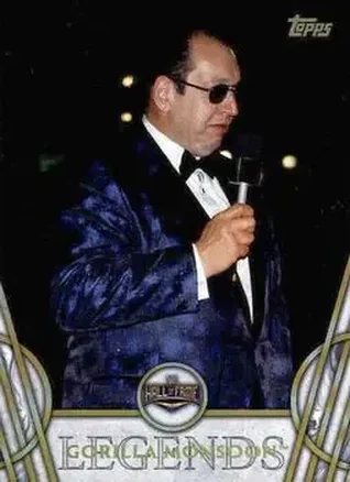 2018 Topps Legends of WWE #20 - Gorilla Monsoon