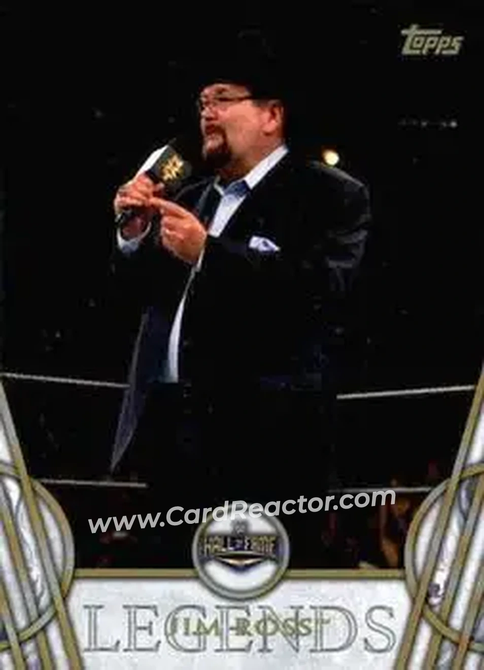 2018 Topps Legends of WWE #25 - Jim Ross