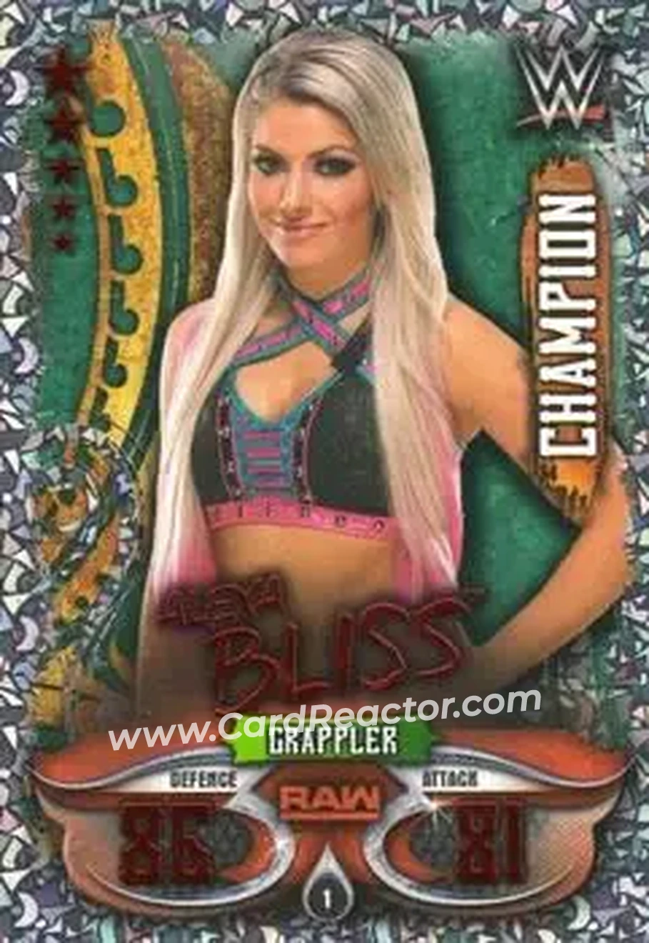 2018 Topps Slam Attax WWE Live #1 - Alexa Bliss