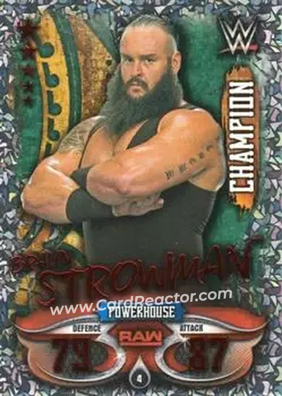 2018 Topps Slam Attax WWE Live #4 - Braun Strowman