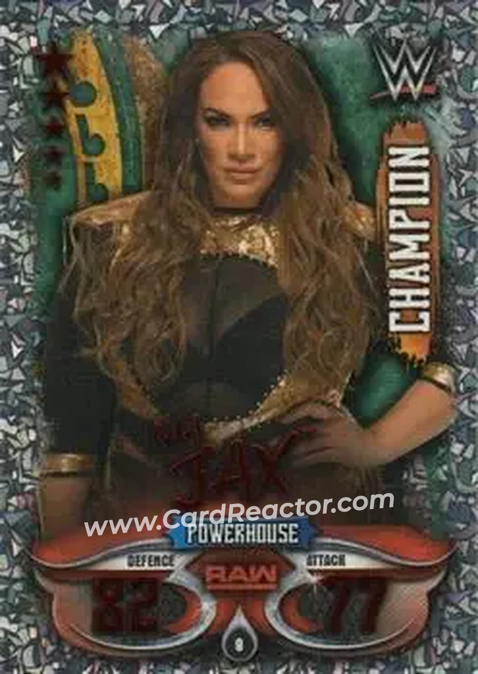 2018 Topps Slam Attax WWE Live #9 - Nia Jax