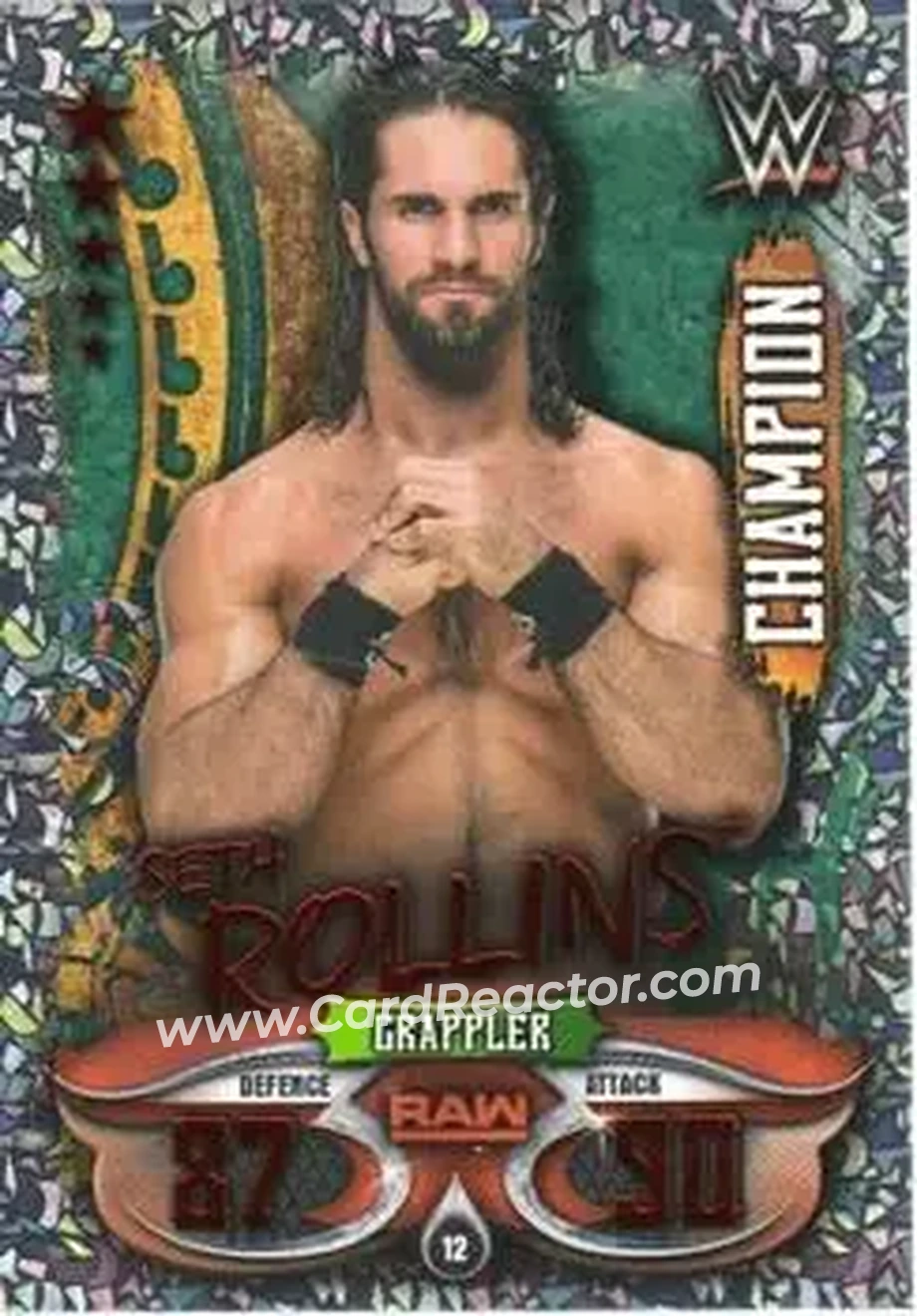 2018 Topps Slam Attax WWE Live #12 - Seth "Freakin" Rollins