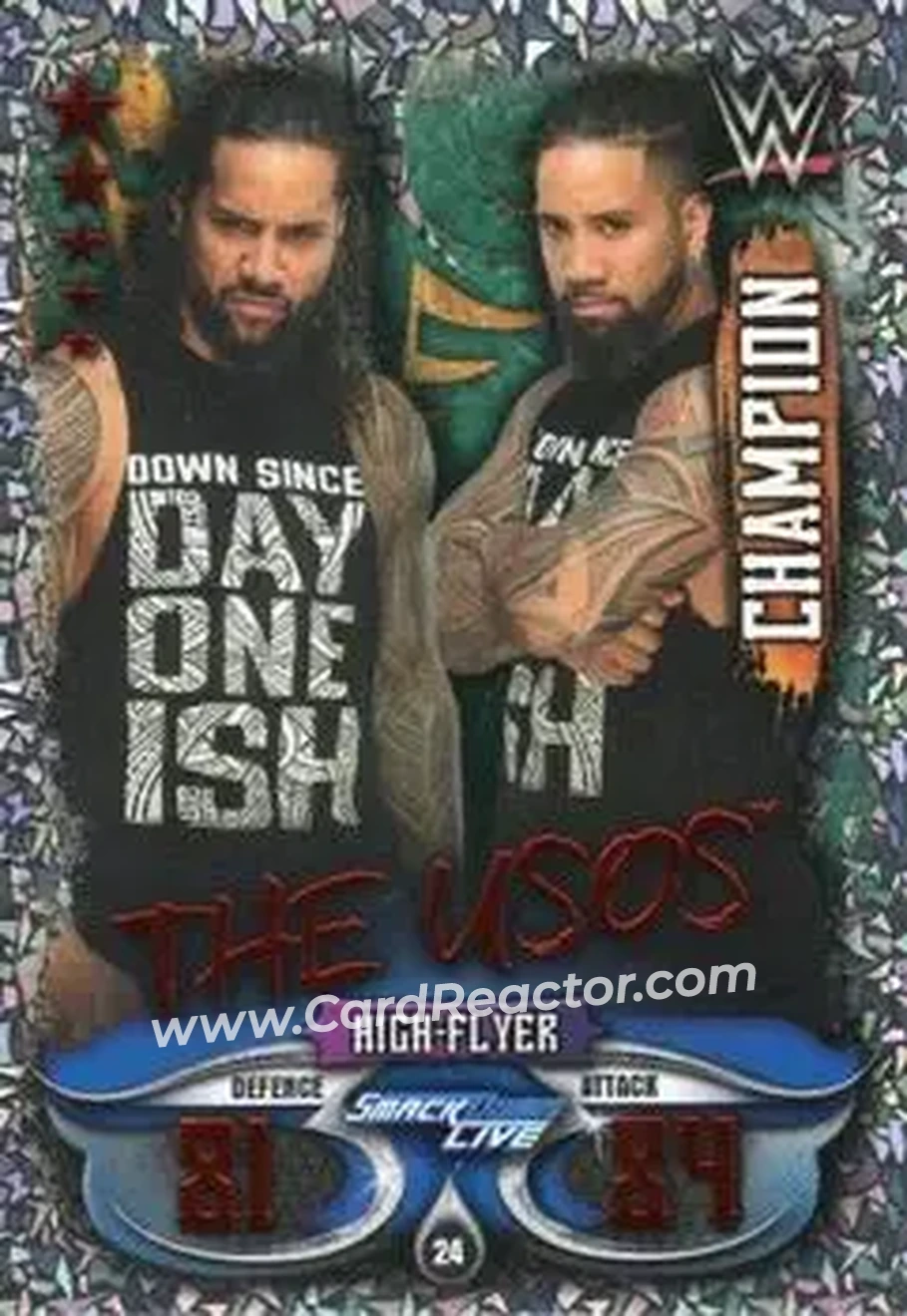 2018 Topps Slam Attax WWE Live #24 - The Usos
