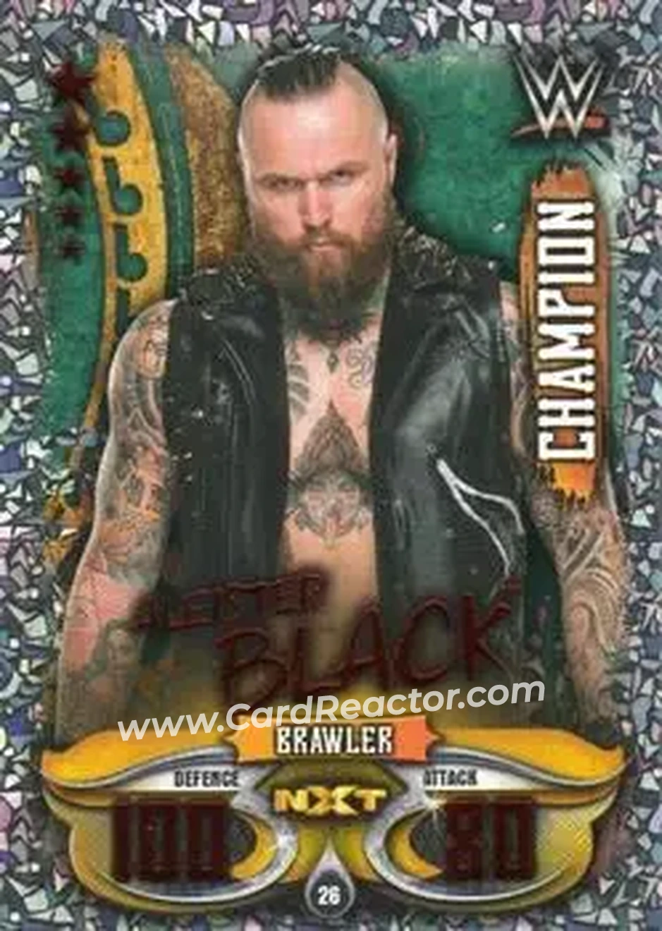 2018 Topps Slam Attax WWE Live #26 - Aleister Black