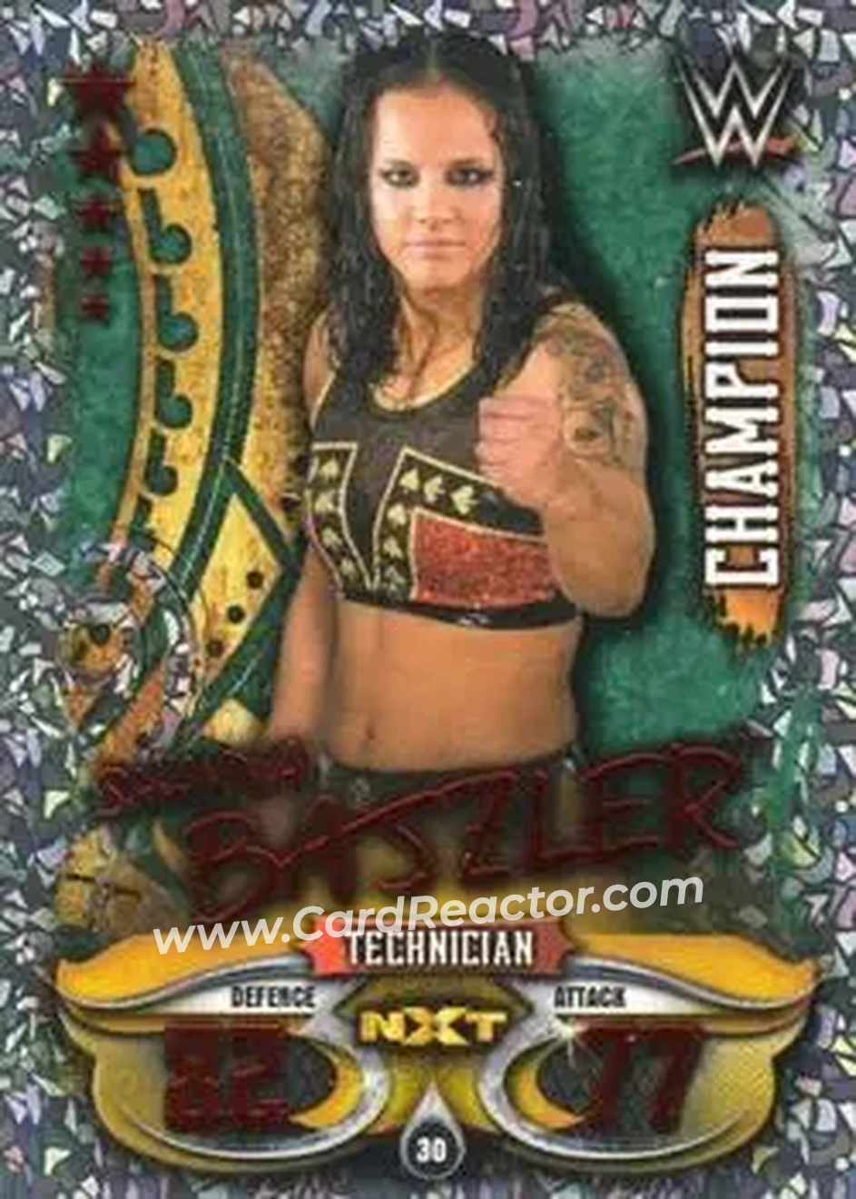 2018 Topps Slam Attax WWE Live #30 - Shayna Baszler