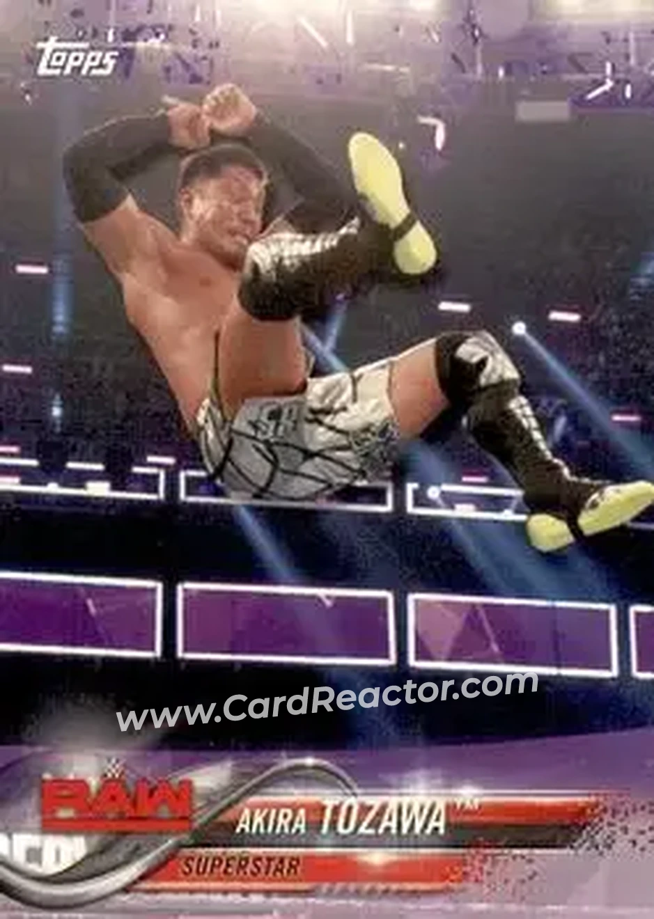 2018 Topps WWE #4 - Akira Tozawa