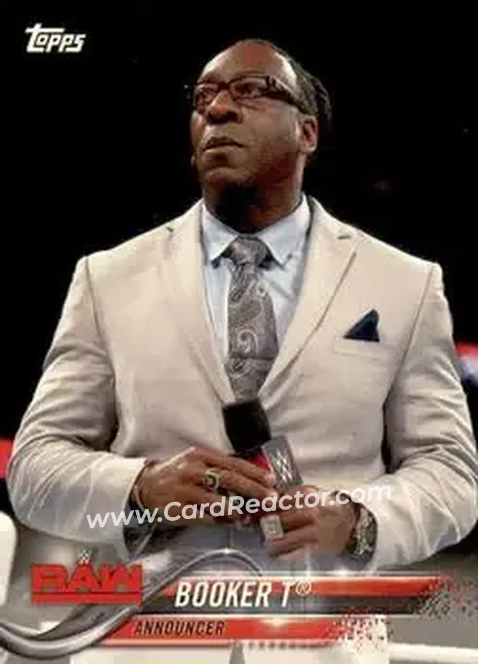 2018 Topps WWE #16 - Booker T
