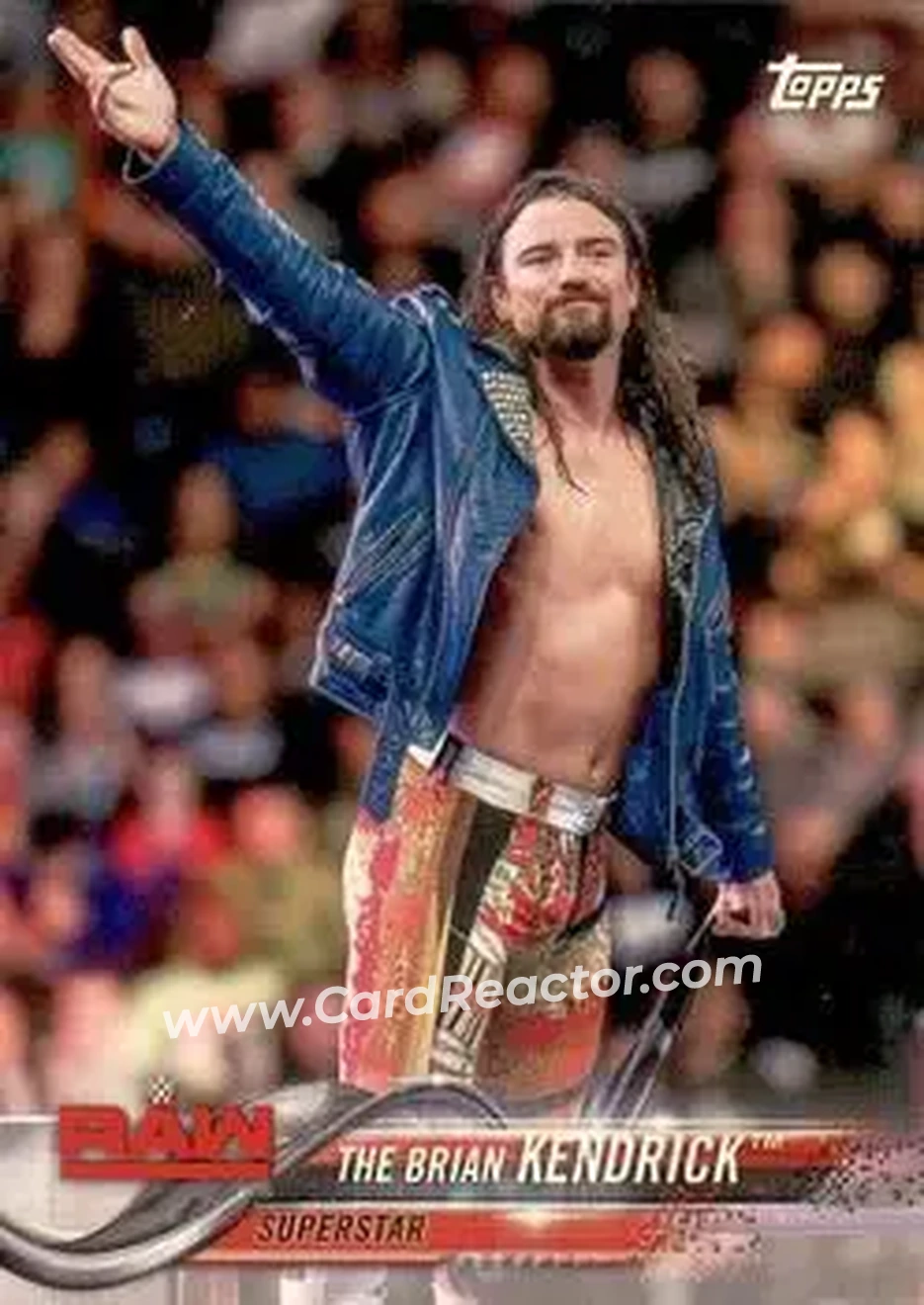 2018 Topps WWE #17 - The Brian Kendrick