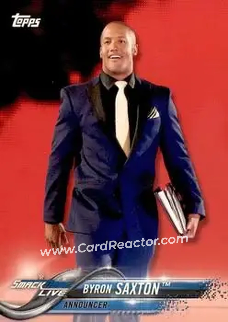 2018 Topps WWE #19 - Byron Saxton